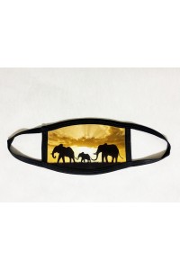 Elephants Face Mask
