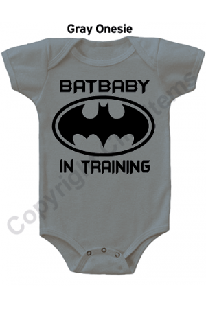 BatBaby Cute Gerber Baby Onesie