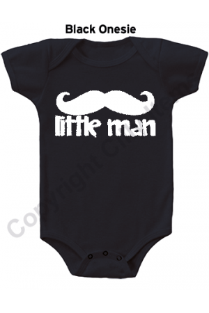 Little Man Cute Baby Onesie