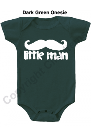 Little Man Cute Baby Onesie