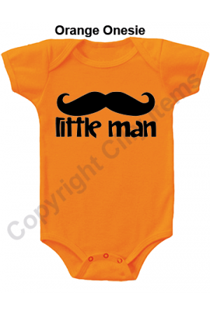 Little Man Cute Baby Onesie