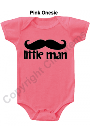 Little Man Cute Baby Onesie