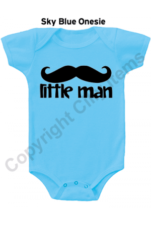 Little Man Cute Baby Onesie