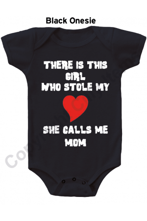 There is this girl who stole my heart CUTE Baby Onesie