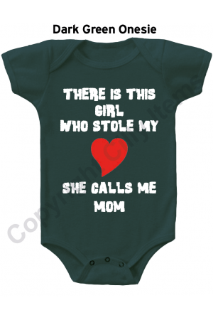 There is this girl who stole my heart CUTE Baby Onesie