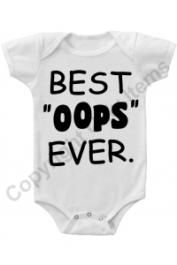 Best OOPS Ever Funny Gerber Baby Onesie