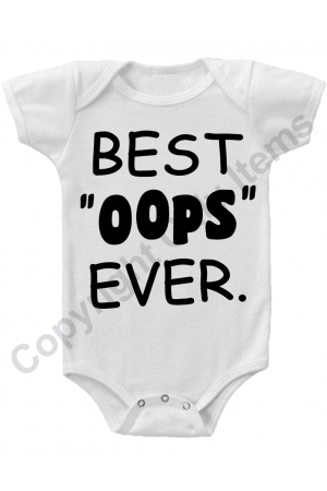 Best OOPS Ever Funny Gerber Baby Onesie