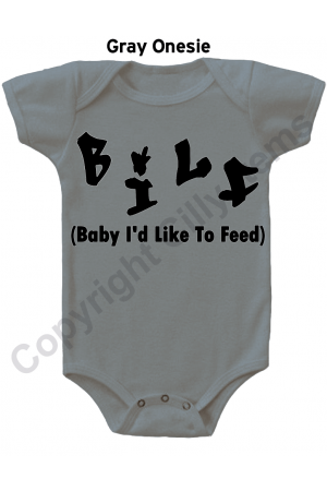 B.I.L.F Funny Gerber Baby Onesie