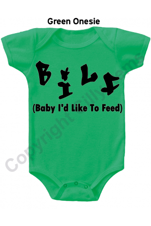 B.I.L.F Funny Gerber Baby Onesie