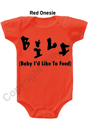 B.I.L.F Funny Gerber Baby Onesie