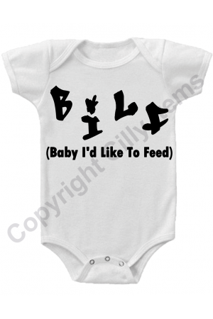 B.I.L.F Funny Gerber Baby Onesie