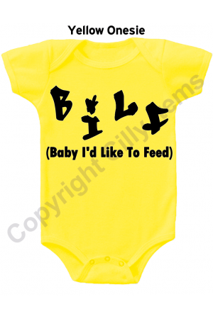 B.I.L.F Funny Gerber Baby Onesie