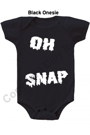 Oh Snap Funny Baby Onesie