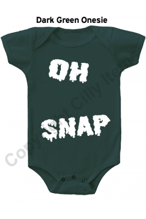 Oh Snap Funny Baby Onesie
