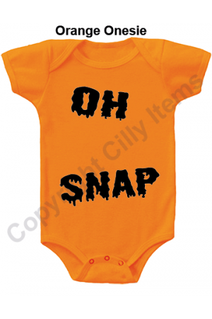 Oh Snap Funny Baby Onesie