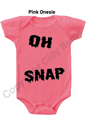 Oh Snap Funny Baby Onesie