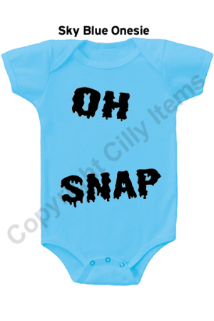 Oh Snap Funny Baby Onesie