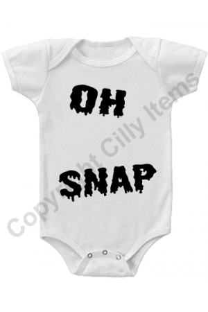 Oh Snap Funny Baby Onesie