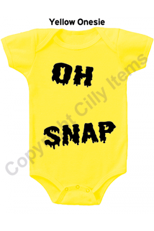 Oh Snap Funny Baby Onesie