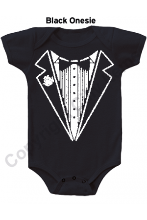 Tux Baby Funny Baby Onesie