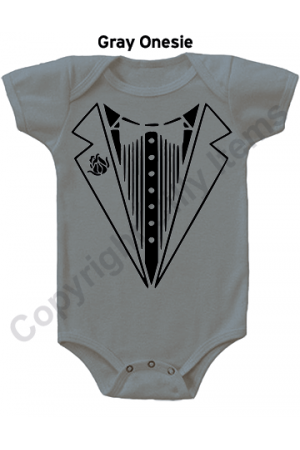 Tux Baby Funny Baby Onesie