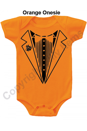 Tux Baby Funny Baby Onesie