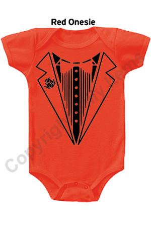 Tux Baby Funny Baby Onesie