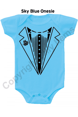 Tux Baby Funny Baby Onesie