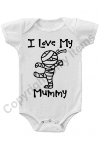 I Love My Mummy Holiday Gerber Baby Onesie