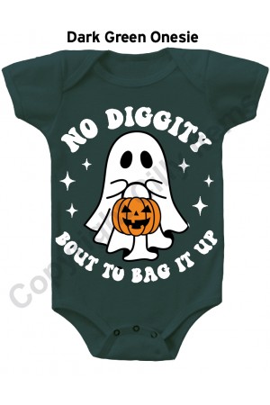 No Diggity Bout to Bag it Up Gerber Baby Onesie