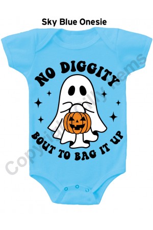 No Diggity Bout to Bag it Up Gerber Baby Onesie