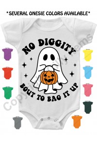 No Diggity Bout to Bag it Up Gerber Baby Onesie