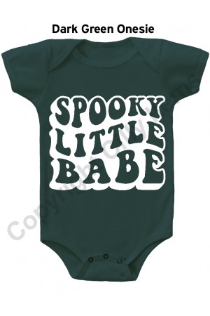 Spooky Little Babe Gerber Baby Onesie