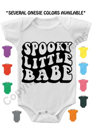 Spooky Little Babe Gerber Baby Onesie