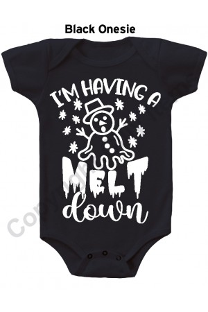 I'M Having a Melt down Gerber Baby Onesie