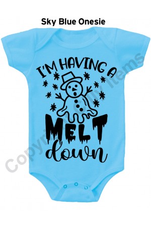 I'M Having a Melt down Gerber Baby Onesie