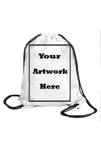 Personalized Nylon Custom Drawstring Backpack